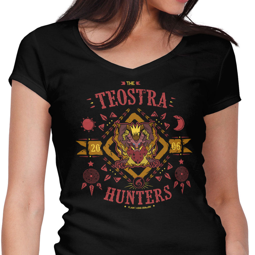 The Flame King - Women's V-Neck