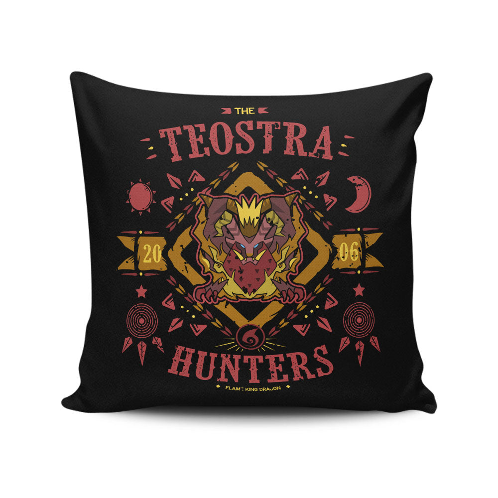 The Flame King - Throw Pillow