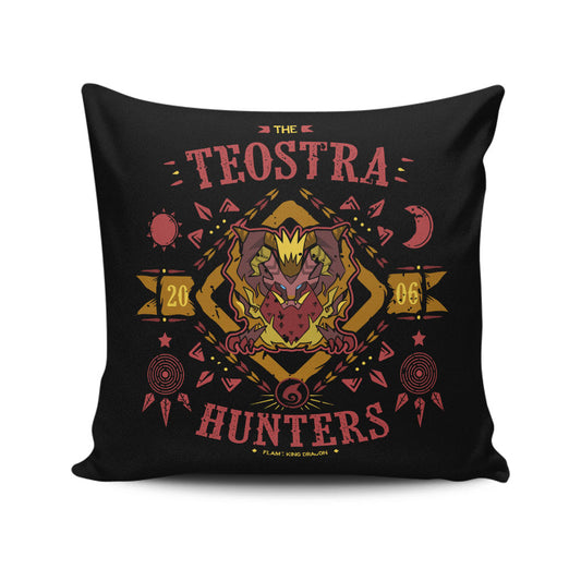 The Flame King - Throw Pillow
