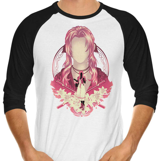 The Flower Peddler - 3/4 Sleeve Raglan T-Shirt