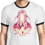 The Flower Peddler - Ringer T-Shirt