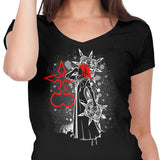 The Flurry of Dancing Flames - Women's V-Neck