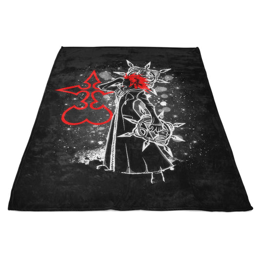 The Flurry of Dancing Flames - Fleece Blanket