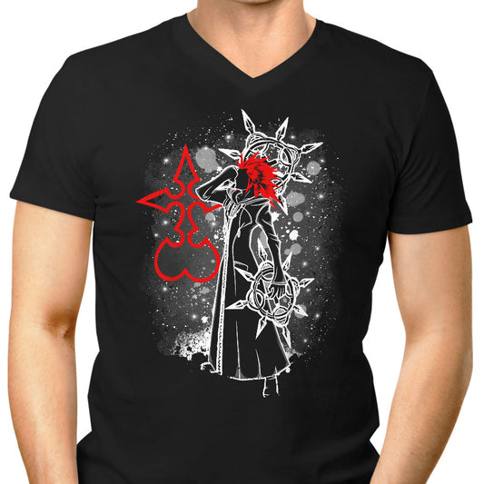 The Flurry of Dancing Flames - Men's V-Neck