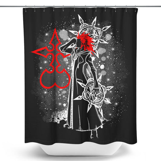 The Flurry of Dancing Flames - Shower Curtain