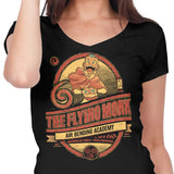 The Flying Monk - Women's V-Neck