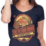 The Flying Monk - Women's V-Neck