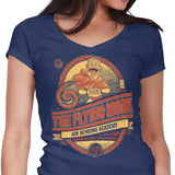 The Flying Monk - Women's V-Neck