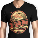 The Flying Monk - Men's V-Neck