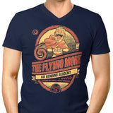 The Flying Monk - Men's V-Neck