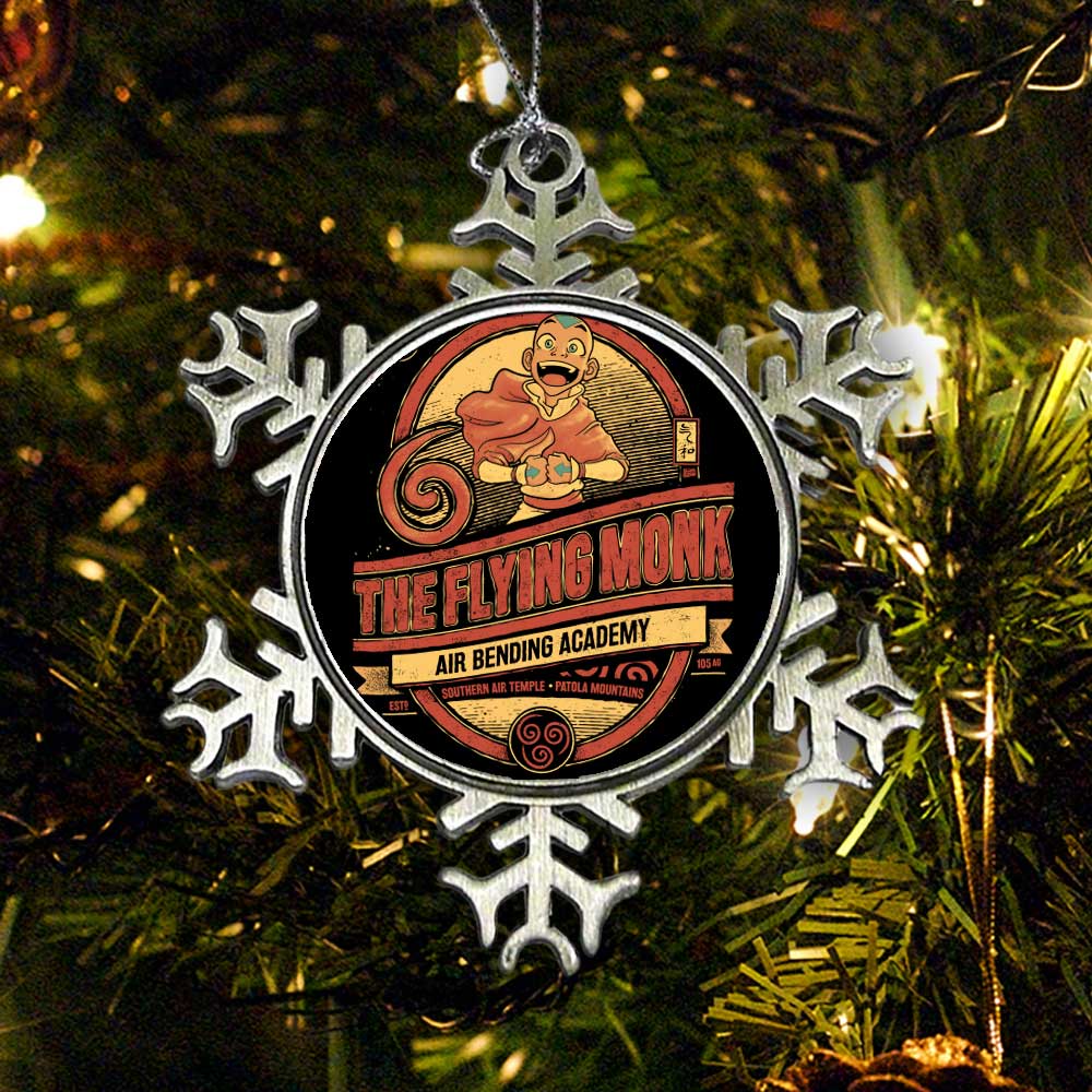 The Flying Monk - Ornament