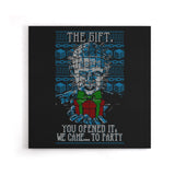 The Gift Sweater - Canvas Print