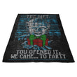 The Gift Sweater - Fleece Blanket