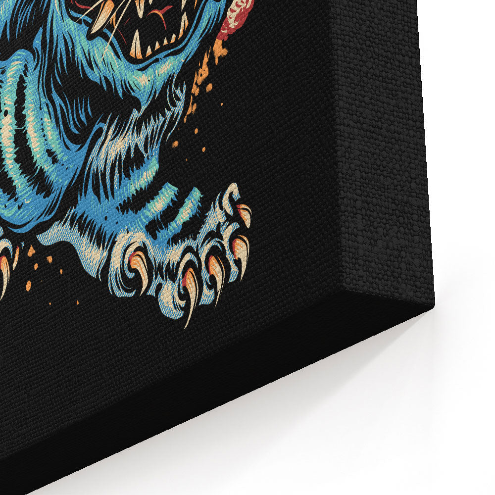 The Glowing Tiger - Canvas Print