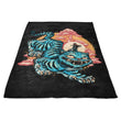 The Glowing Tiger - Fleece Blanket