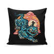 The Glowing Tiger - Throw Pillow