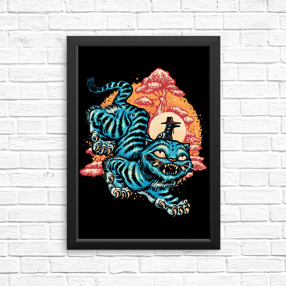 The Glowing Tiger - Posters & Prints