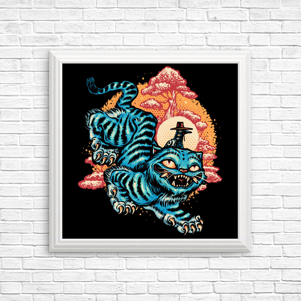 The Glowing Tiger - Posters & Prints