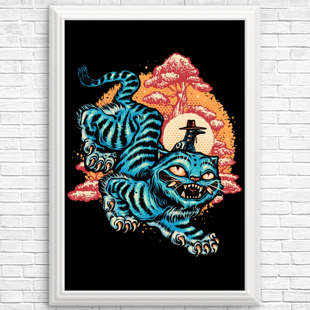 The Glowing Tiger - Posters & Prints