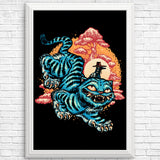 The Glowing Tiger - Posters & Prints