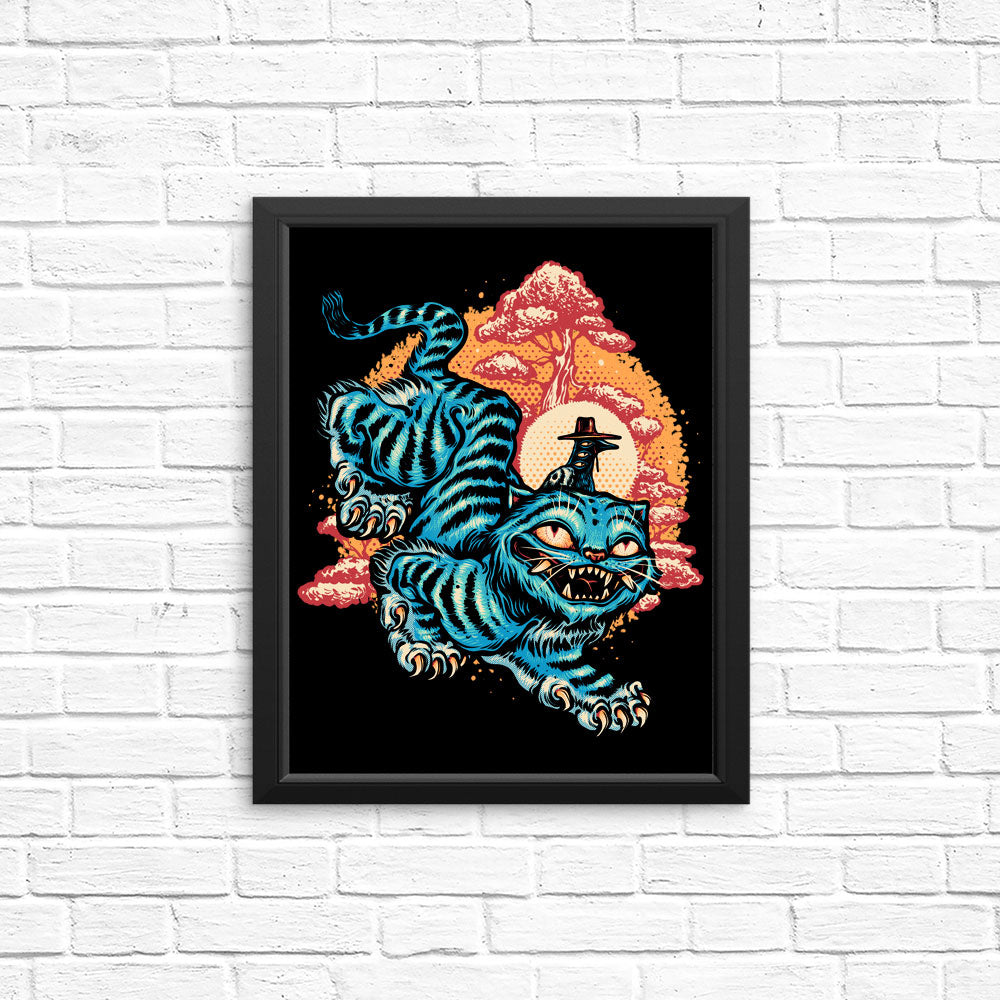 The Glowing Tiger - Posters & Prints
