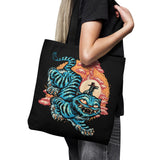 The Glowing Tiger - Tote Bag