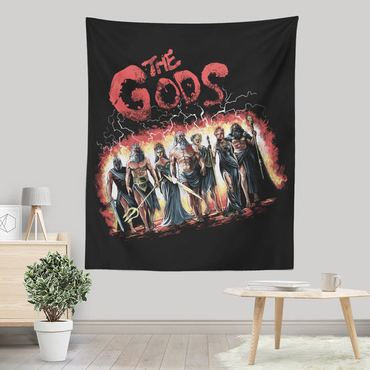 The Gods - Wall Tapestry