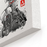 The Great Deku Sumi-e - Canvas Print