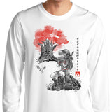The Great Deku Sumi-e - Long Sleeve T-Shirt