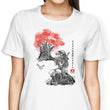 The Great Deku Sumi-e - Women's Apparel