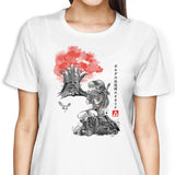 The Great Deku Sumi-e - Women's Apparel