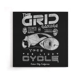 The Grid Garage - Canvas Print