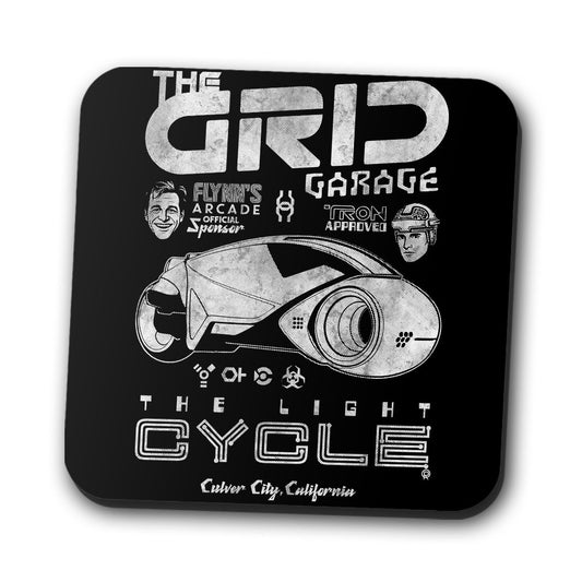 The Grid Garage - Coasters