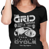 The Grid Garage - Women's V-Neck