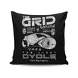 The Grid Garage - Throw Pillow
