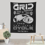 The Grid Garage - Wall Tapestry