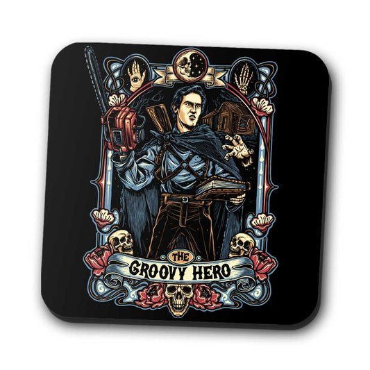 The Groovy Hero - Coasters
