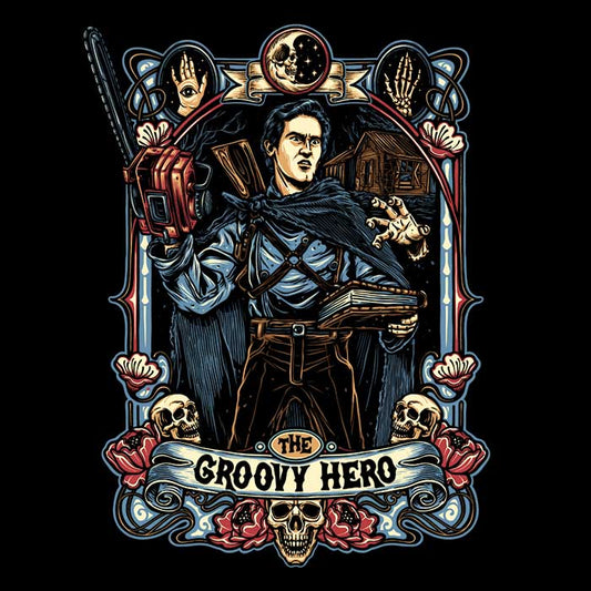 The Groovy Hero - Throw Pillow