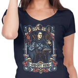 The Groovy Hero - Women's V-Neck