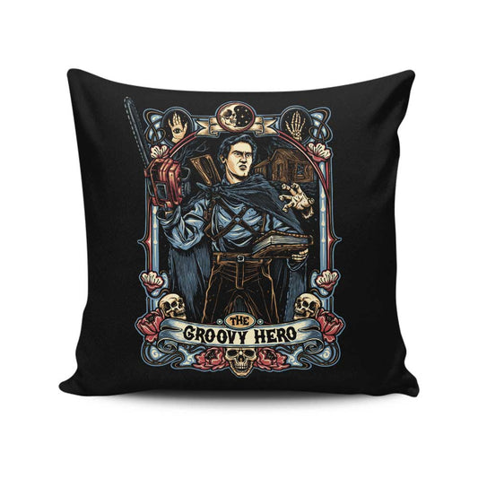 The Groovy Hero - Throw Pillow