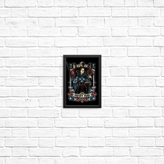 The Groovy Hero - Posters & Prints