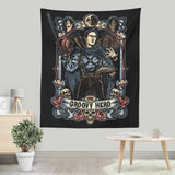 The Groovy Hero - Wall Tapestry