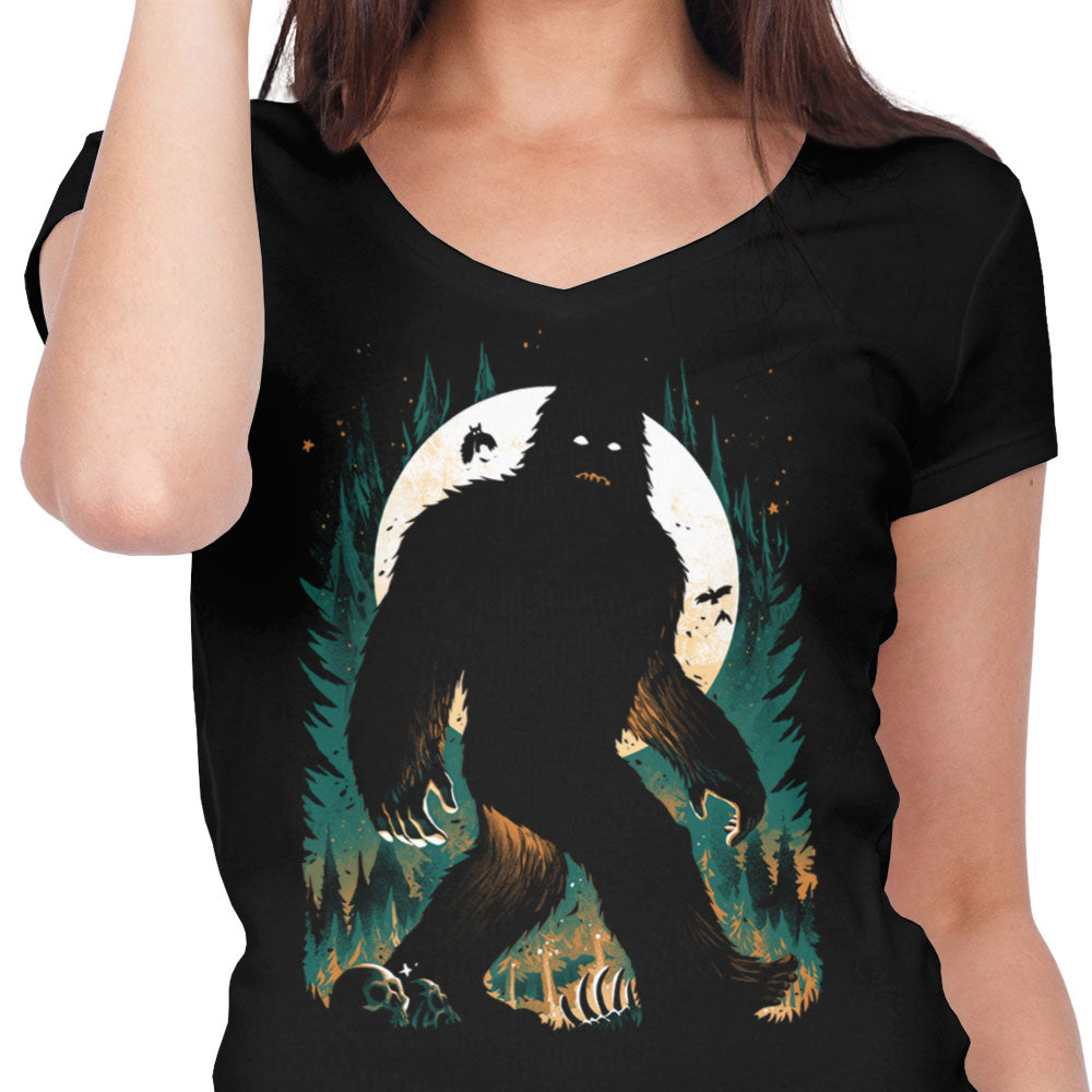 The Hidden One - Women's V-Neck