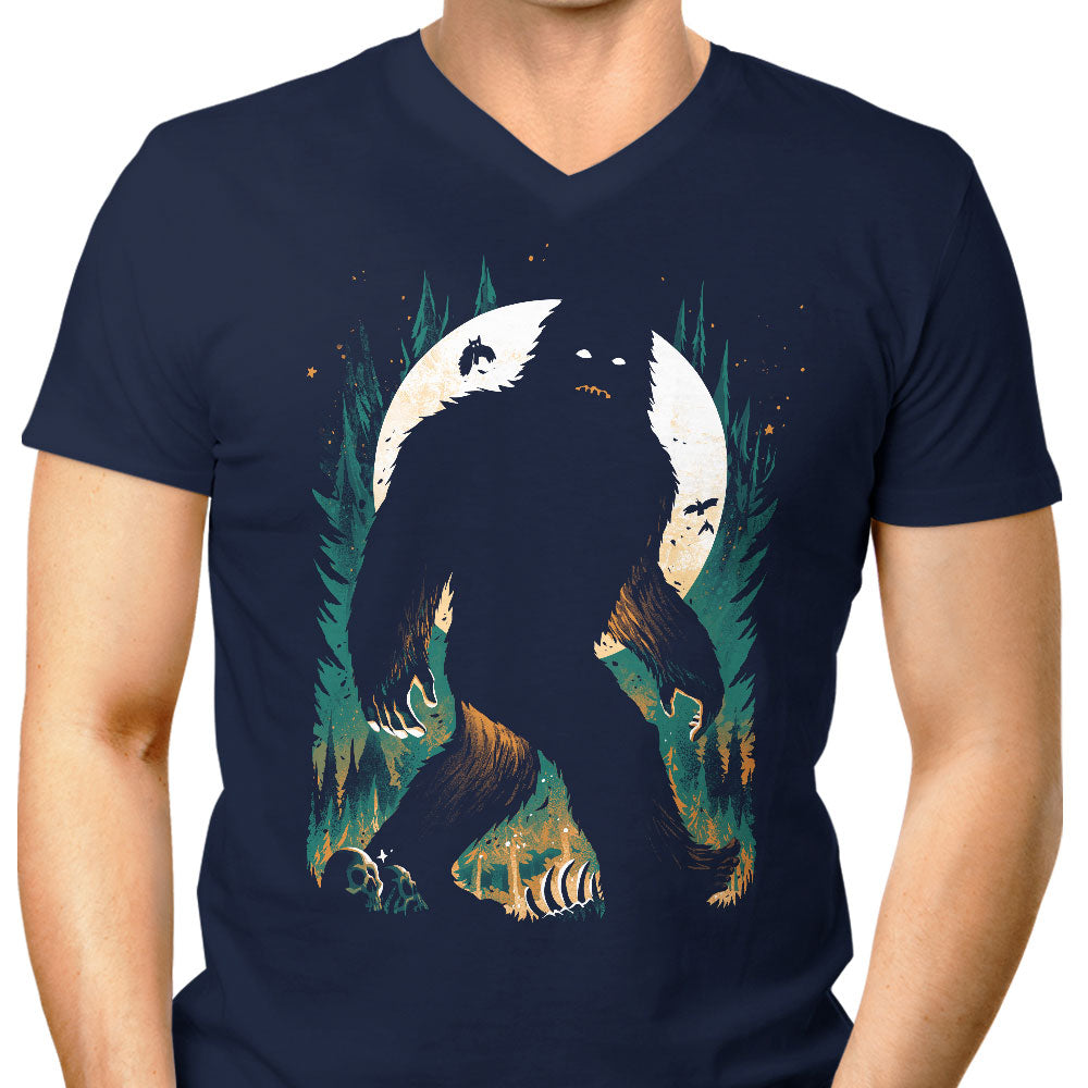 The Hidden One - Men's V-Neck