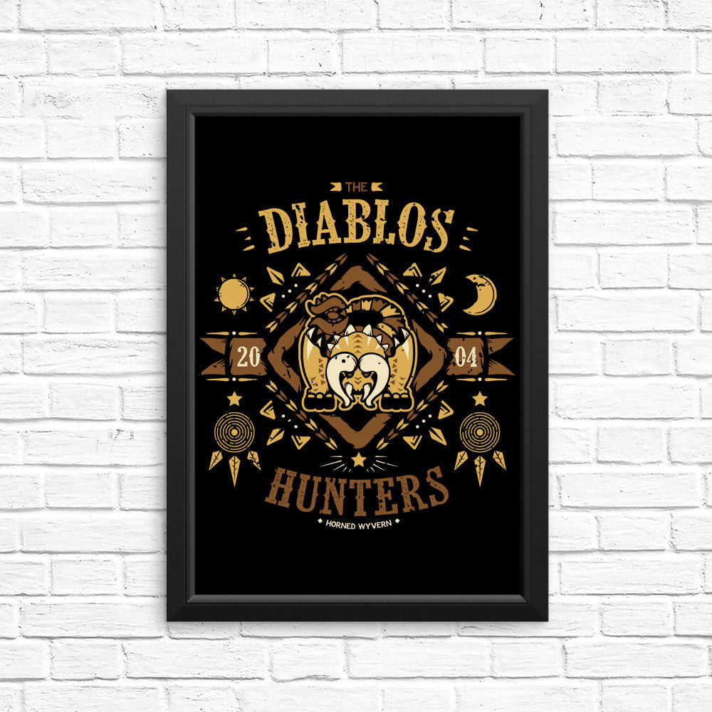 The Horned Wyvern - Posters & Prints