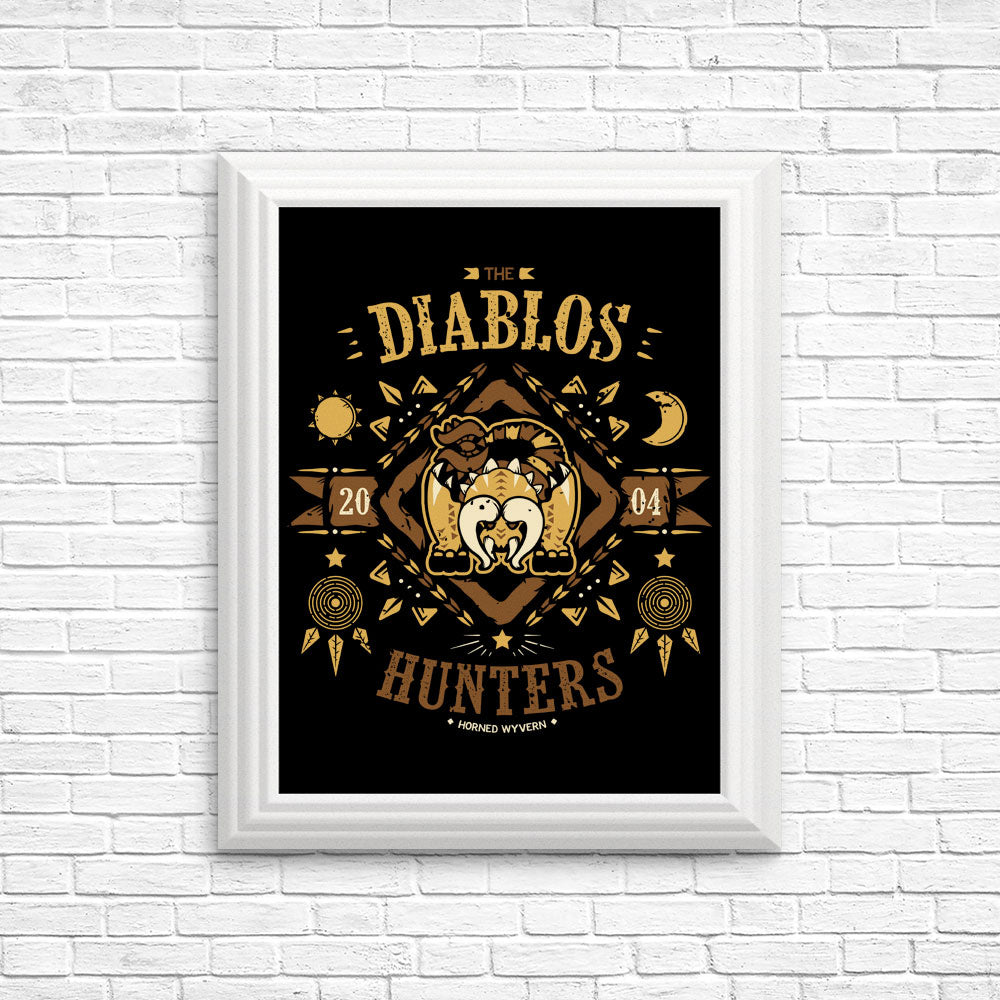 The Horned Wyvern - Posters & Prints