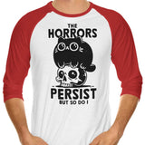 The Horror Survivor - 3/4 Sleeve Raglan T-Shirt