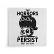 The Horror Survivor - Canvas Print