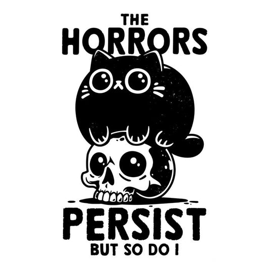 The Horror Survivor - Throw Pillow