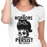 The Horror Survivor - Women's V-Neck